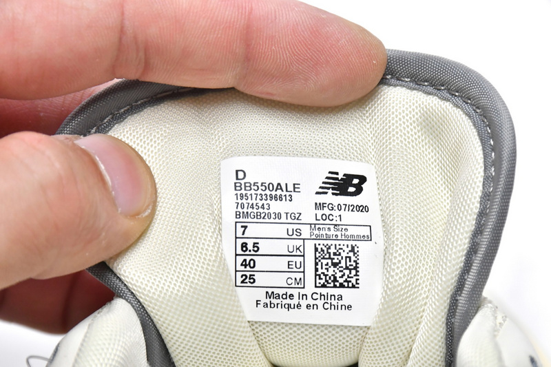 Aimé Leon Dore x New Balance 550 Silver