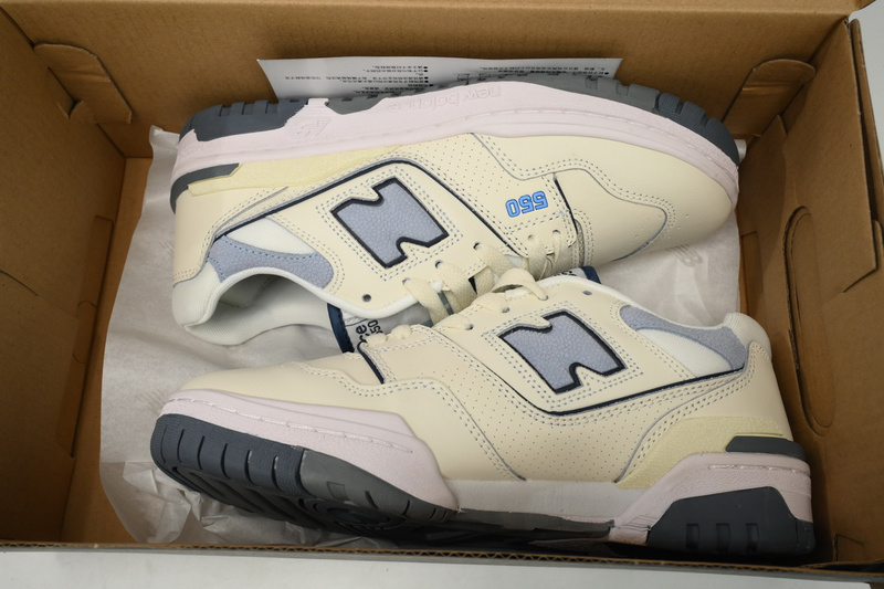 New Balance 550 Beige Purple