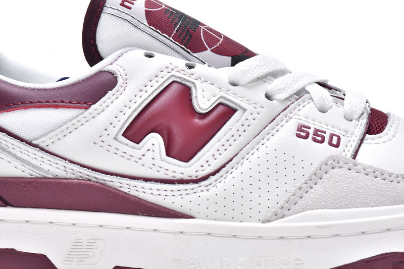 New Balance 550 Burgundy