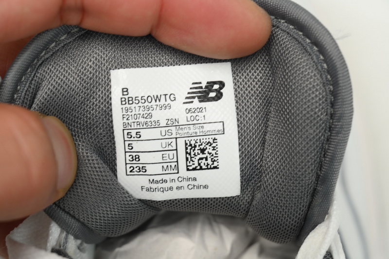 New Balance 550 Dark Gray