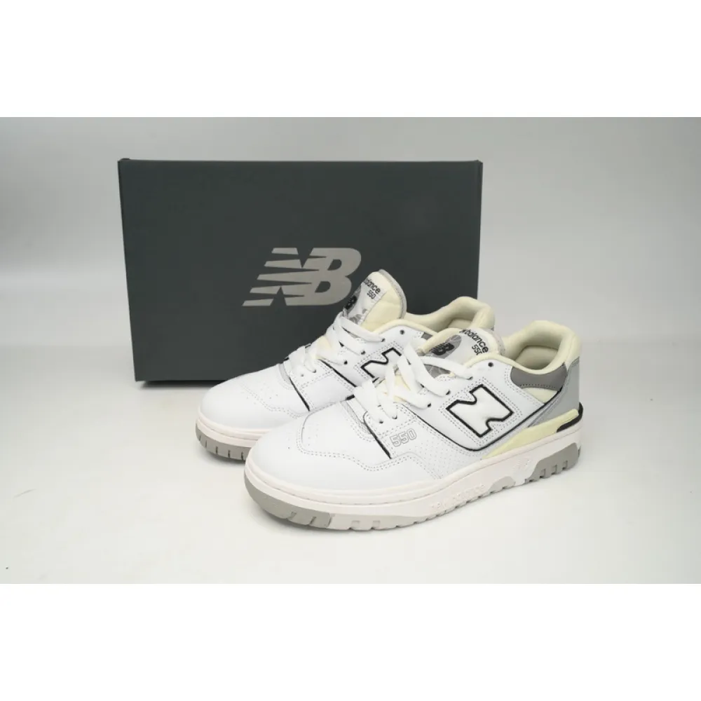 New Balance 550 Grey White Yellow