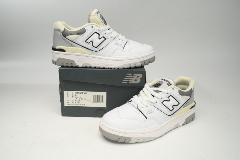 New Balance 550 Grey White Yellow