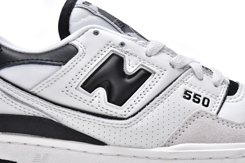 New Balance 550 Sea Salt Black