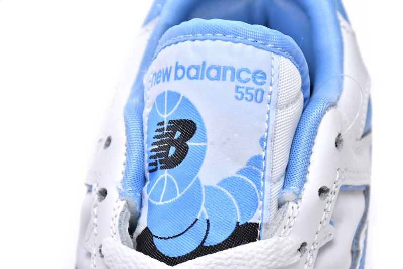 New Balance 550 Team Carolina Blue