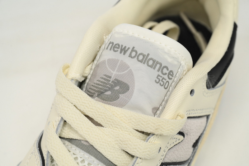 New Balance 550 White and Black
