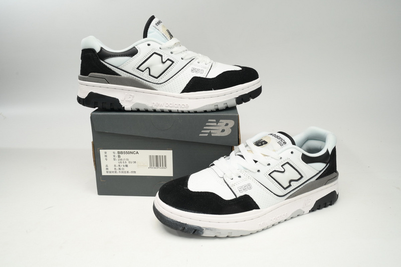 New Balance 550 White Gray Black