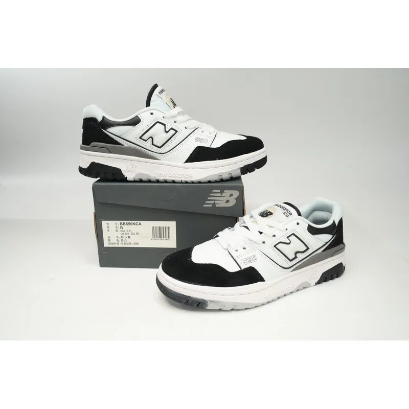 New Balance 550 White Gray Black