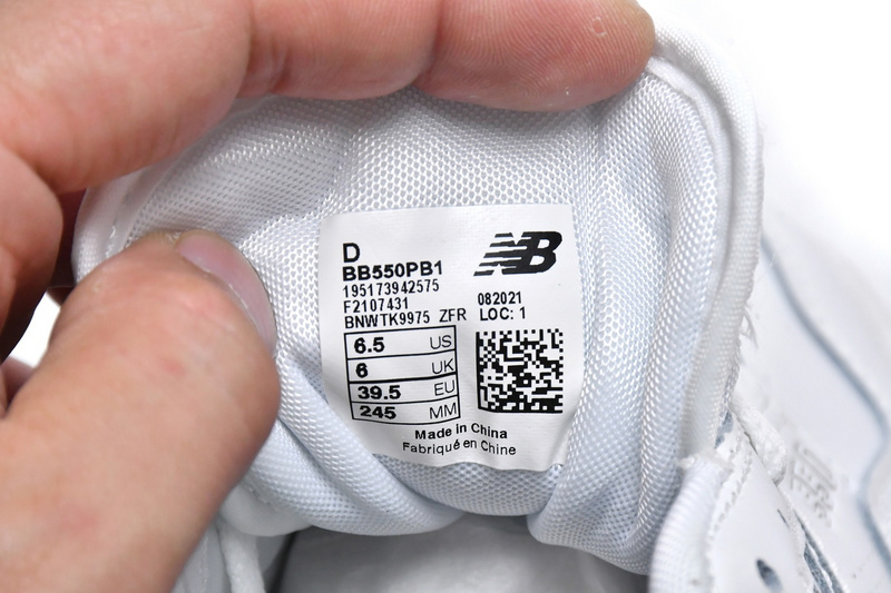 New Balance 550 White Grey