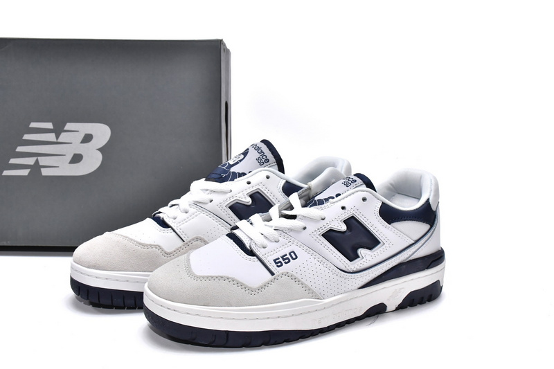 New Balance 550 White Navy