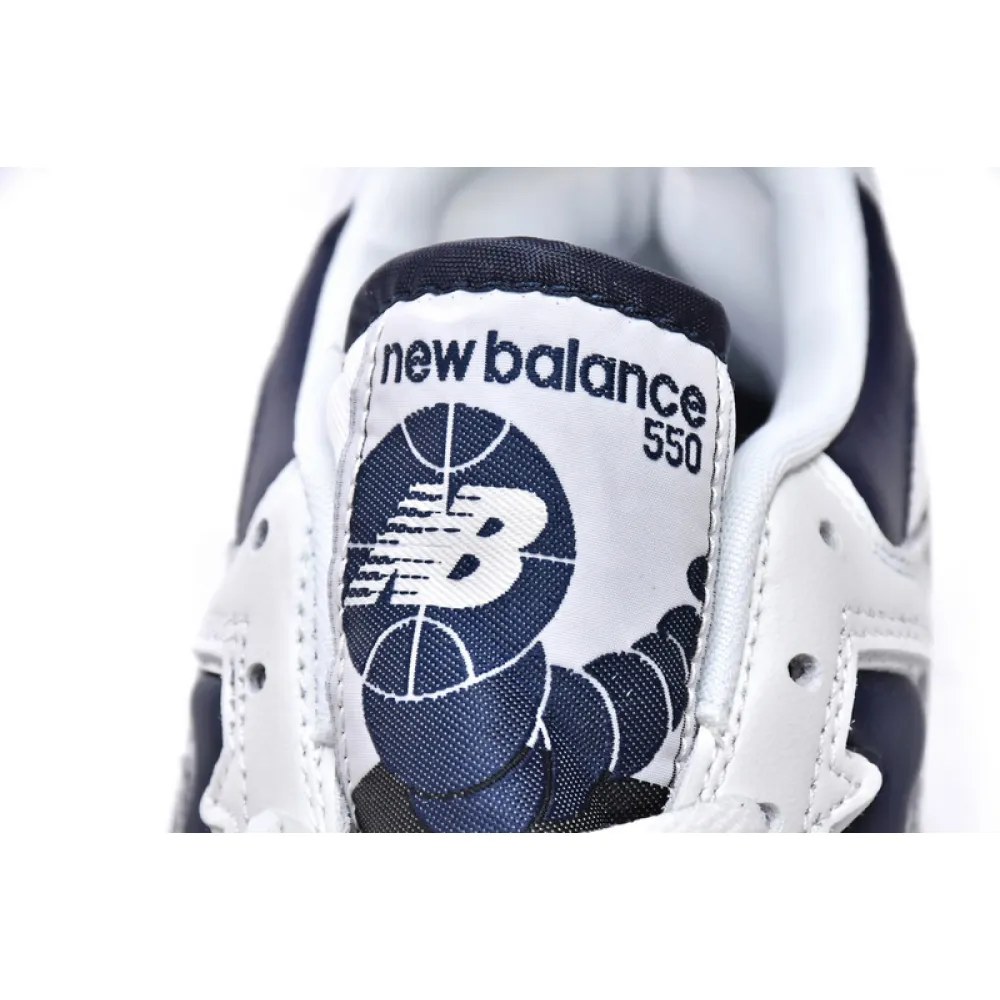 New Balance 550 White Navy