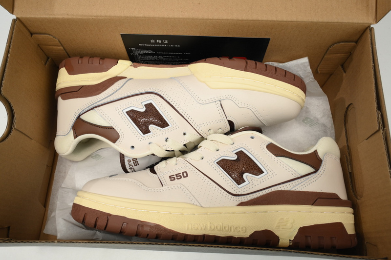 New Balance 550 White Zongzi