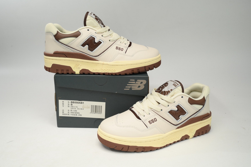 New Balance 550 White Zongzi