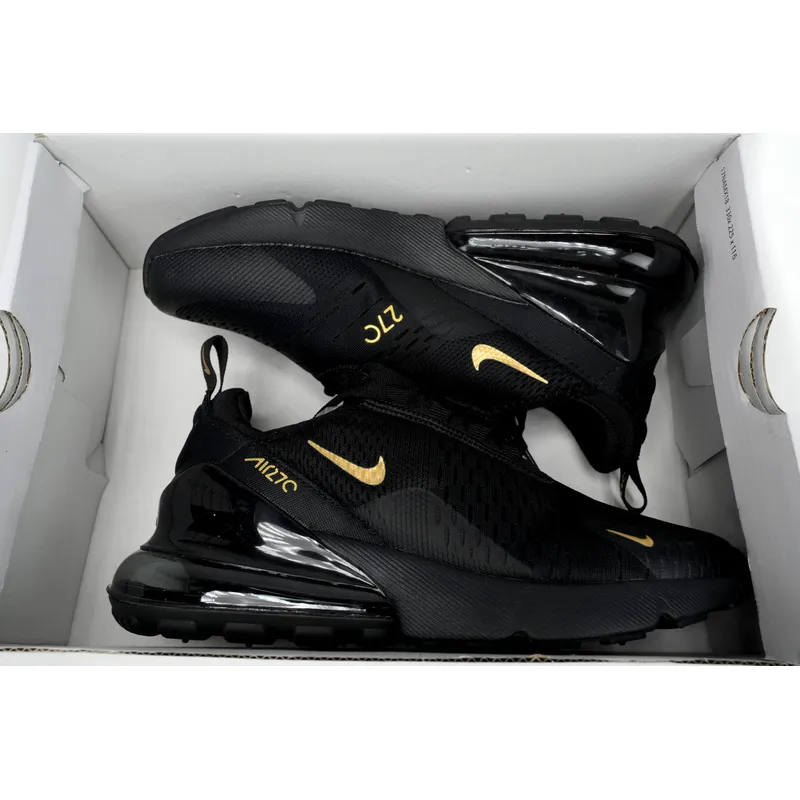 Nike Air Max 270 Black Gold