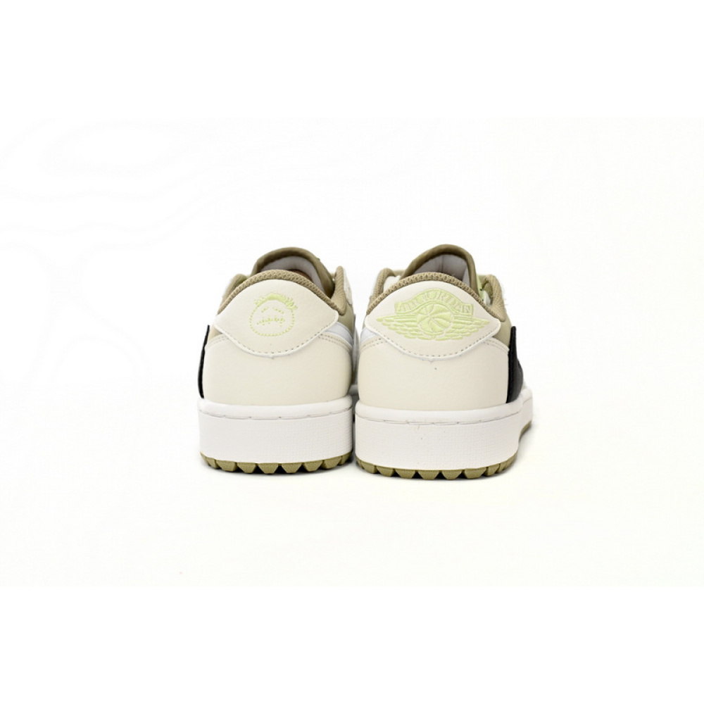🔥Travis Scott x Air Jordan 1 Low Golf “Olive”