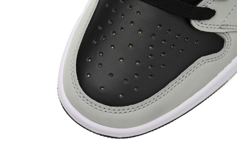 🔥Air Jordan 1 Shadow 2.0 Black Light Smoke Grey