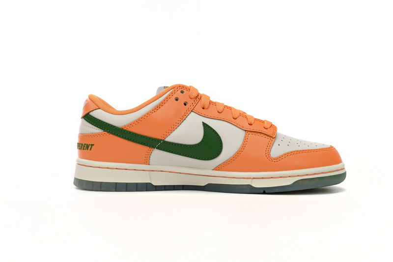 🔥Nike Dunk Low White Orange