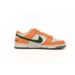 🔥Nike Dunk Low White Orange
