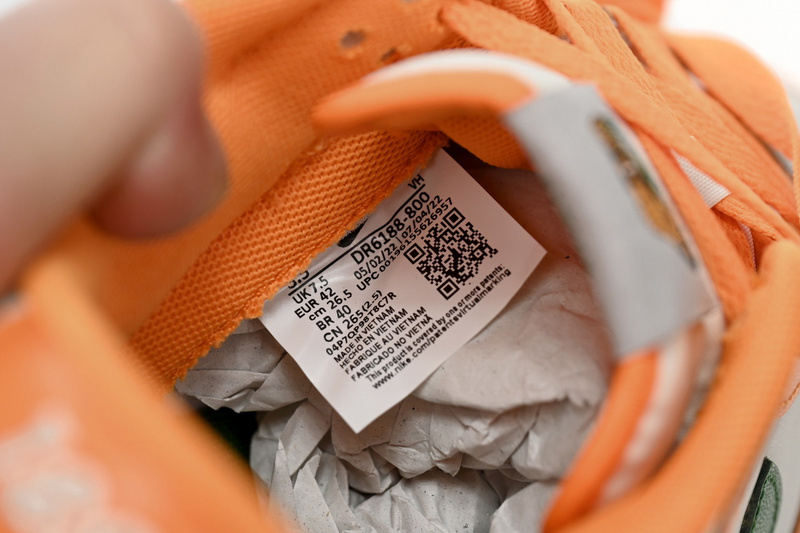 🔥Nike Dunk Low White Orange