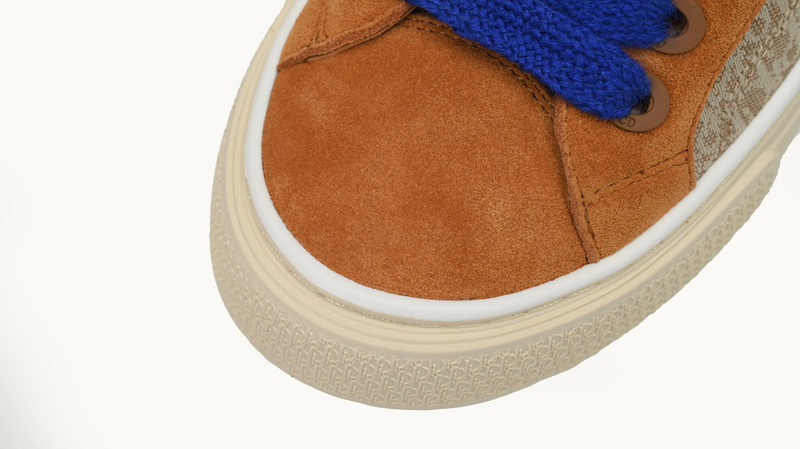 Denim Tears' B33 Sneakers Release Brown Blue