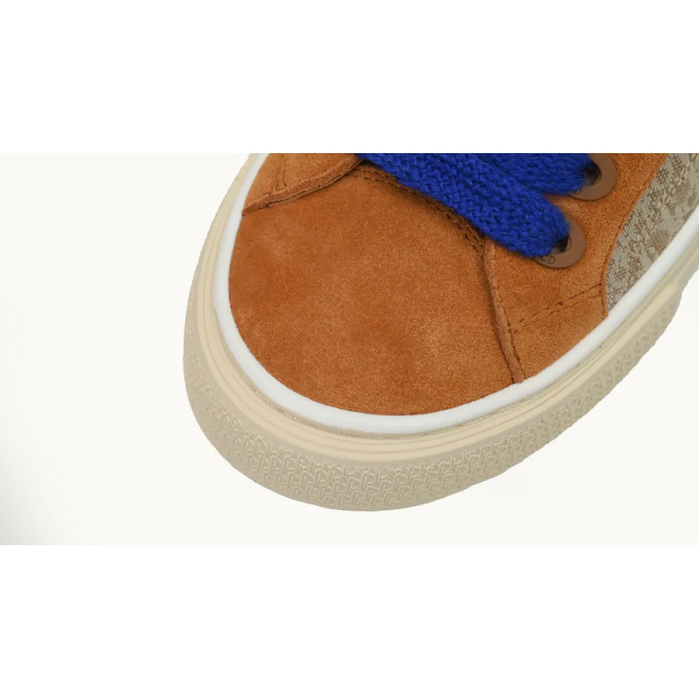 Denim Tears' B33 Sneakers Release Brown Blue