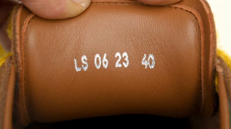 Denim Tears' B33 Sneakers Release Brown Green