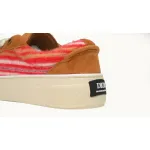 Denim Tears' B33 Sneakers Release Brown Red Stripes