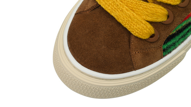 Denim Tears' B33 Sneakers Release Brown Stripe