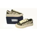 Denim Tears' B33 Sneakers Release Khaki Embroidery