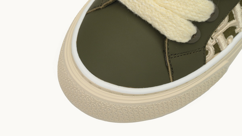 Denim Tears' B33 Sneakers Release Khaki Embroidery