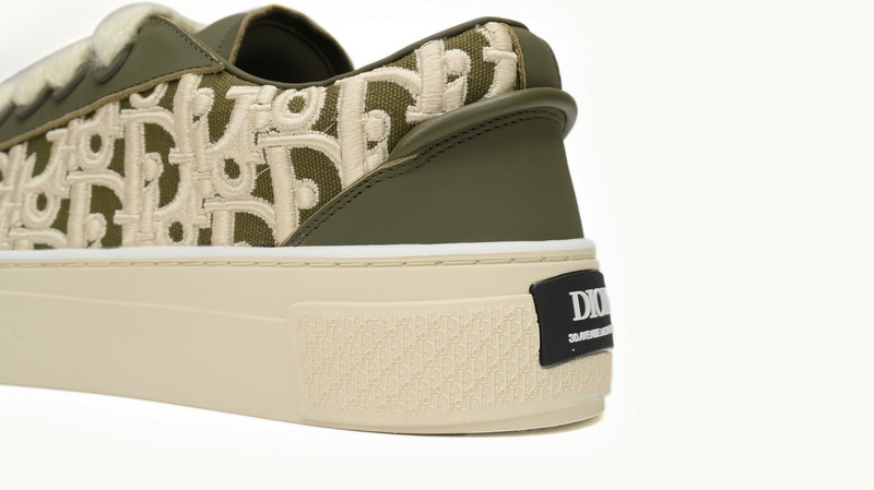 Denim Tears' B33 Sneakers Release Khaki Embroidery