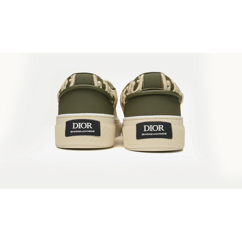 Denim Tears' B33 Sneakers Release Khaki Embroidery