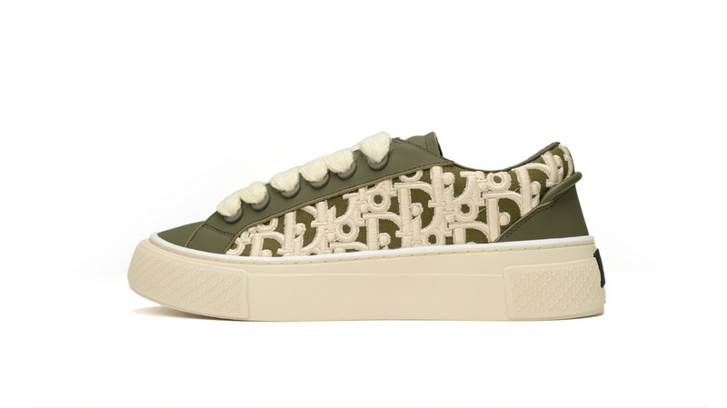 Denim Tears' B33 Sneakers Release Khaki Embroidery