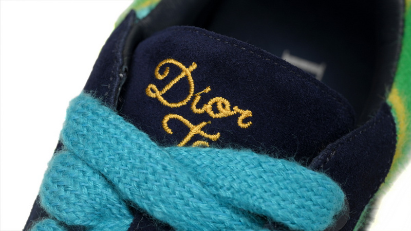 Denim Tears' B33 Sneakers Release Navy Dlue Stripes