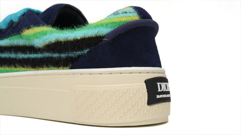 Denim Tears' B33 Sneakers Release Navy Dlue Stripes