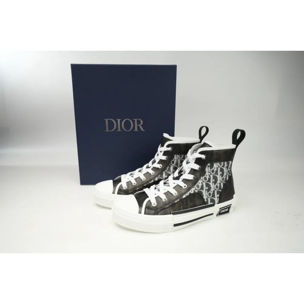 Dior B23 HT Oblique Gaobang Black and White