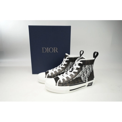 Dior B23 HT Oblique Gaobang Black and White 02
