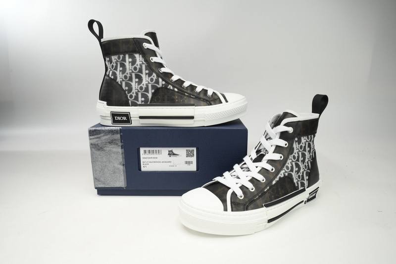 Dior B23 HT Oblique Gaobang Black and White