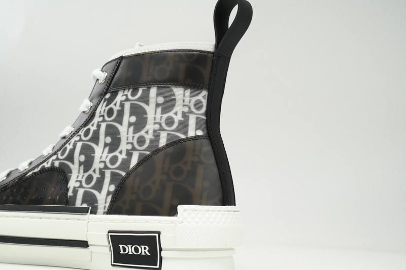Dior B23 HT Oblique Gaobang Black and White