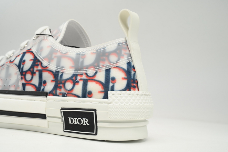 Dior B23 HT Oblique Low Bang Blue Red