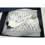 Dior B23 HT Oblique Low Cut Blue Gray