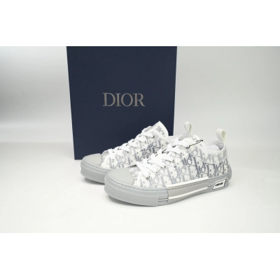 Dior B23 HT Oblique Low Cut Blue Gray 02