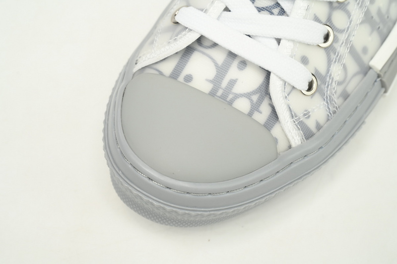 Dior B23 HT Oblique Low Cut Blue Gray