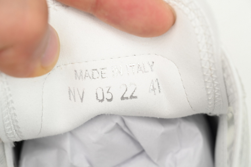 Dior B23 HT Oblique Low Rank Silver Gray