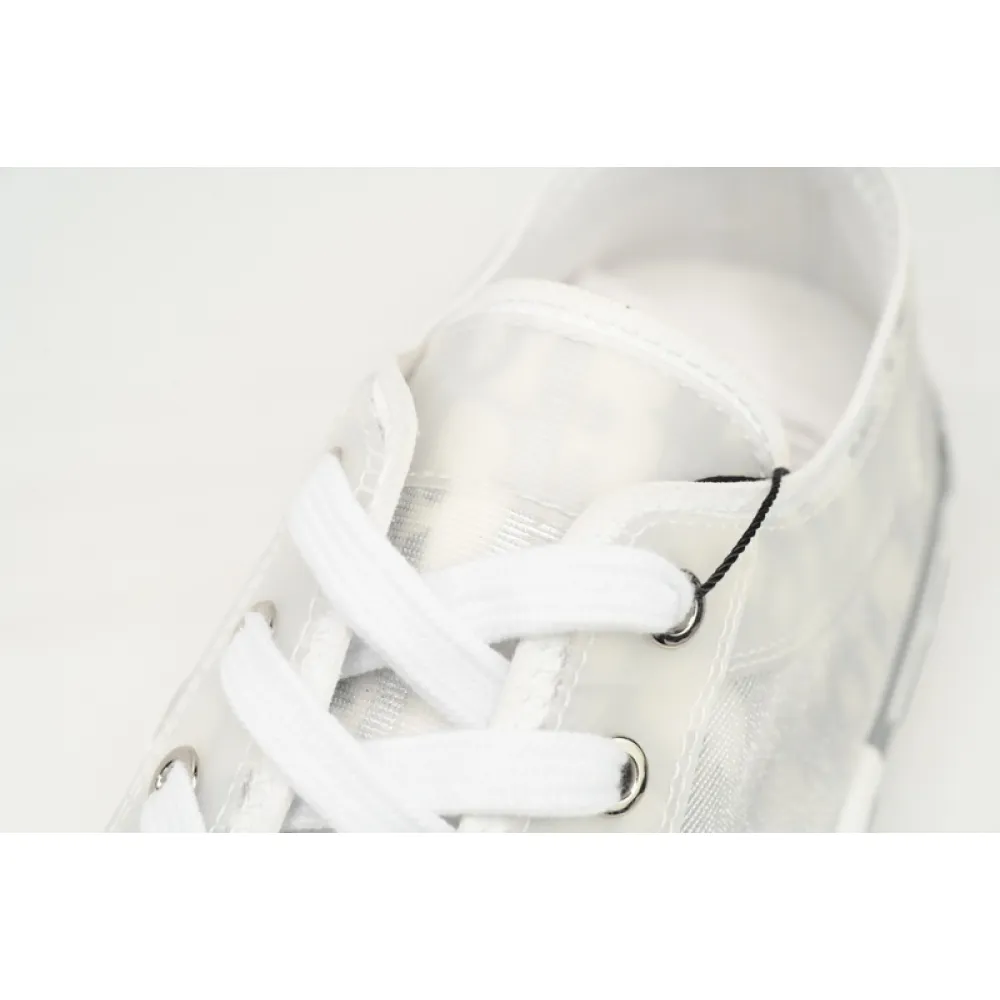 Dior B23 HT Oblique Low Rank Silver Gray