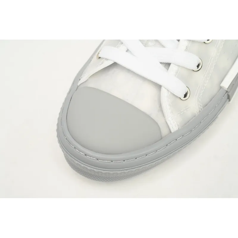 Dior B23 HT Oblique Low Rank Silver Gray