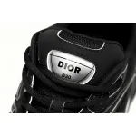Dior Light Grey 'B30' Sneakers Black