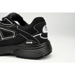 Dior Light Grey 'B30' Sneakers Black