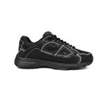 Dior Light Grey 'B30' Sneakers Black