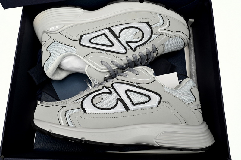 Dior Light Grey 'B30' Sneakers Grey