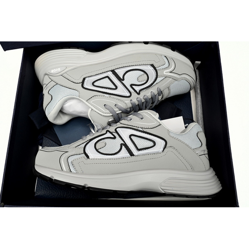 Dior Light Grey 'B30' Sneakers Grey